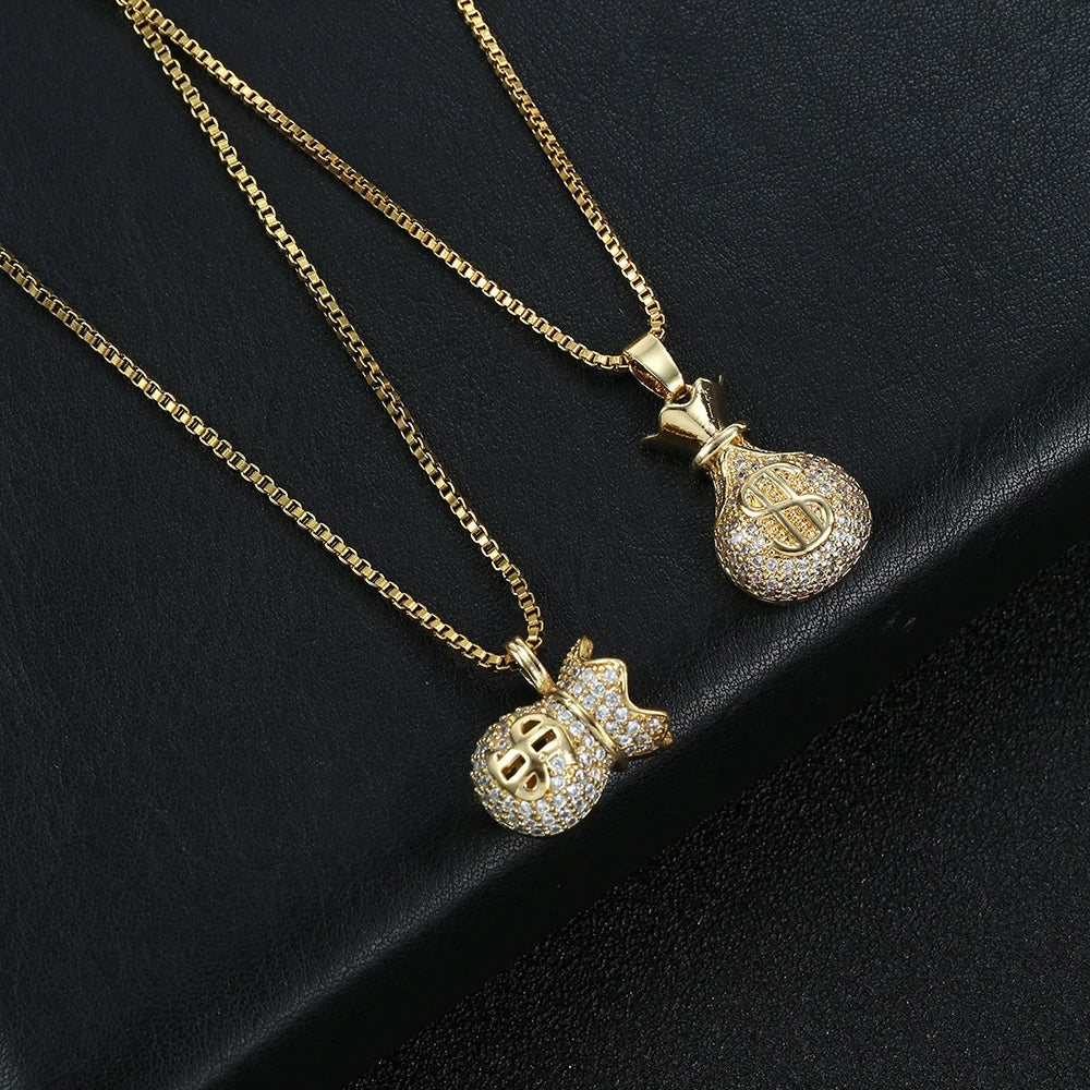 LIMITED TIME FREE - 2026 Popular Money Bag Necklace - Add to Cart and IT's YOURS