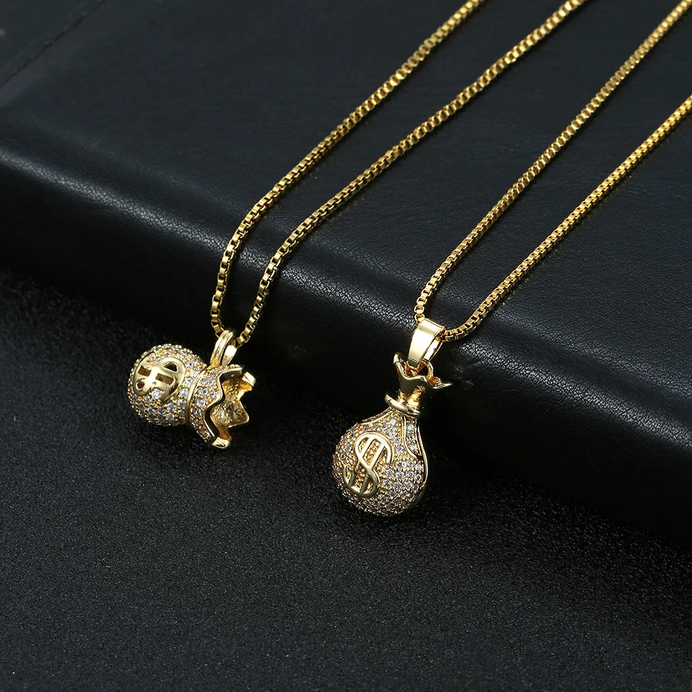 LIMITED TIME FREE - 2026 Popular Money Bag Necklace - Add to Cart and IT's YOURS