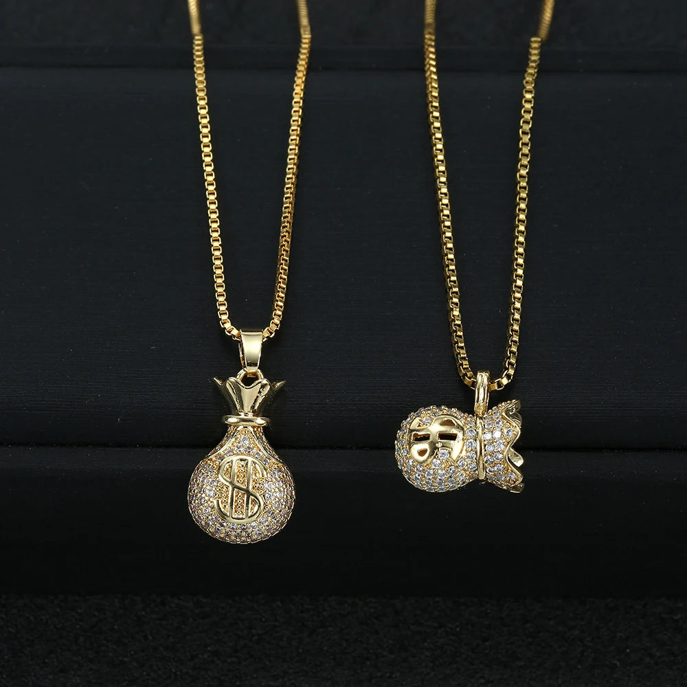 LIMITED TIME FREE - 2026 Popular Money Bag Necklace - Add to Cart and IT's YOURS