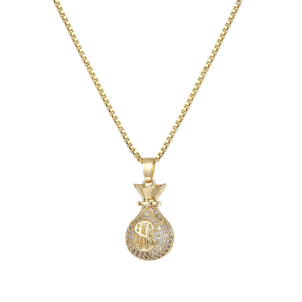 LIMITED TIME FREE - 2026 Popular Money Bag Necklace - Add to Cart and IT's YOURS