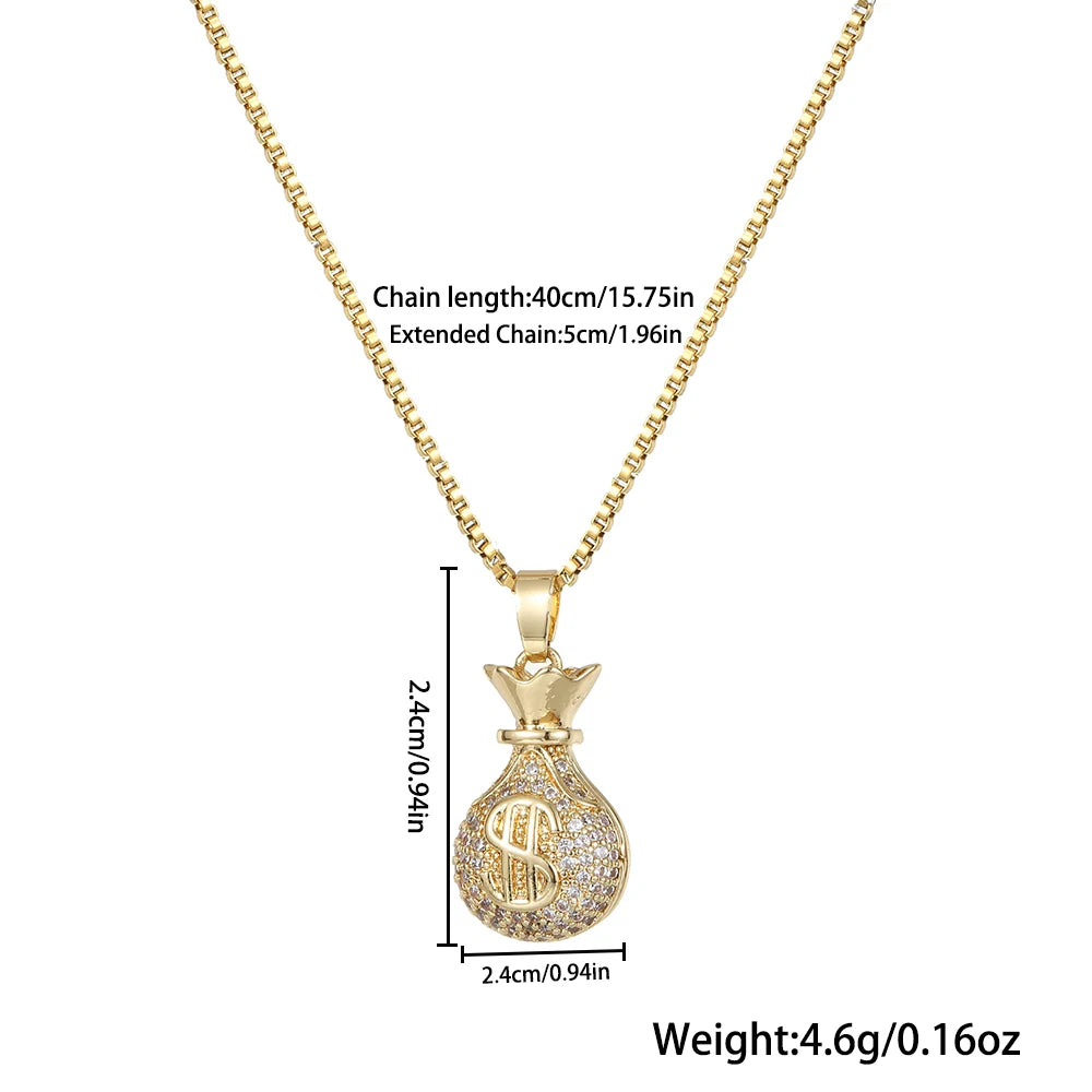 LIMITED TIME FREE - 2026 Popular Money Bag Necklace - Add to Cart and IT's YOURS